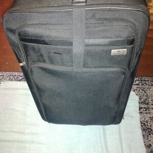 Protek Black Upright Carry-On Travel Bag